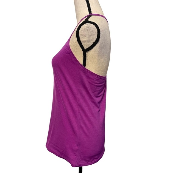 Athleta Purple Athletic Raceback Tank Top - Picture 4 of 8